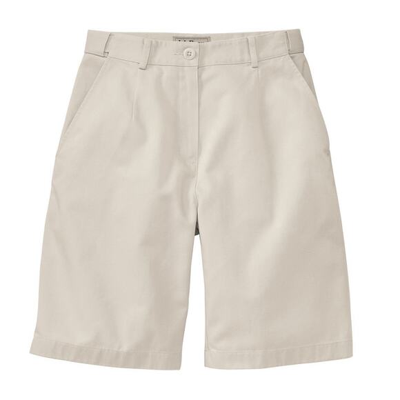 LL Bean Women's Wrinkle-Free Bayside Shorts Ultra High-Rise Hidden Comfort 18 - Picture 2 of 14